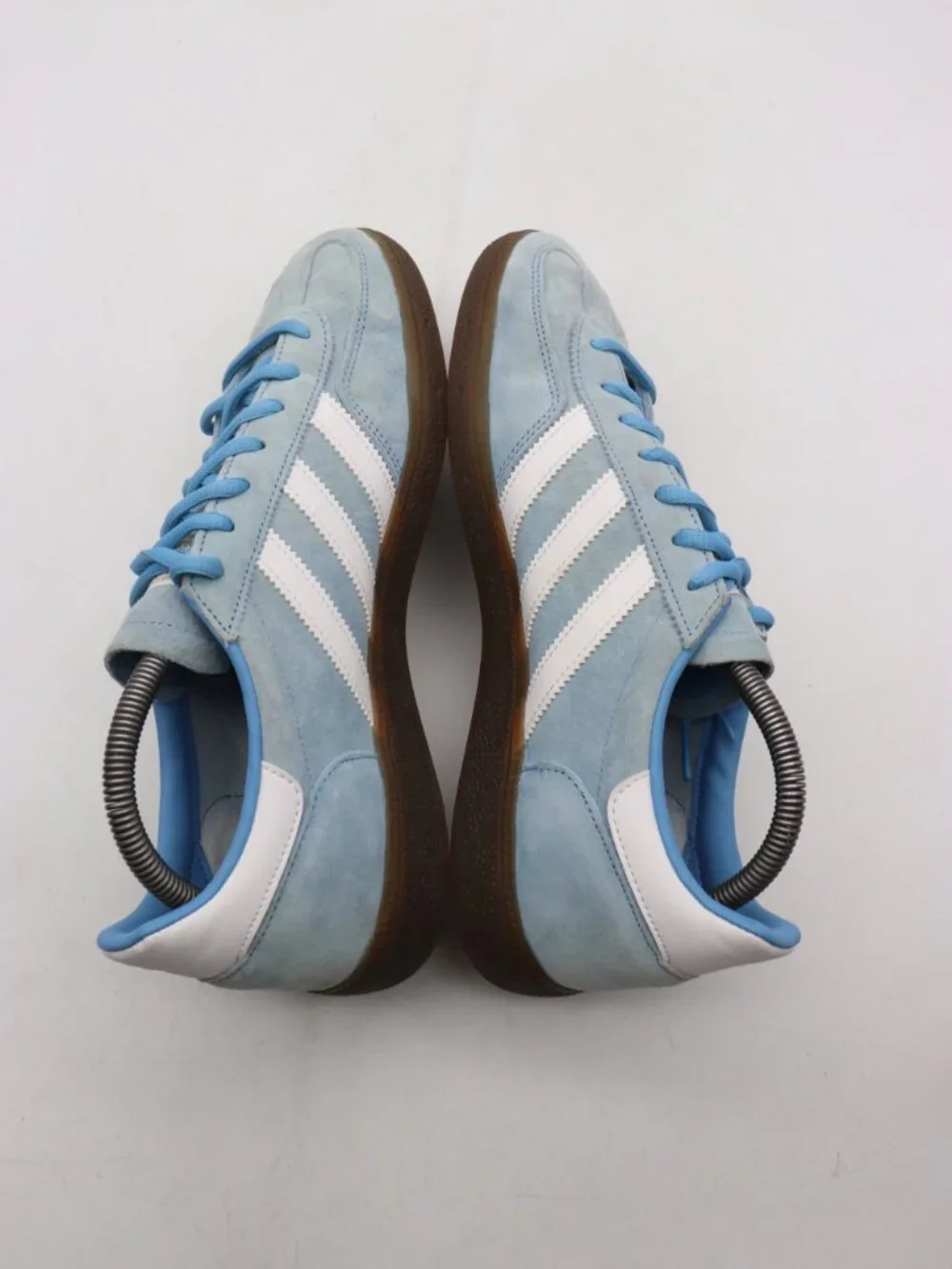 adidas Handball Spezial Men's Size 8.5 Light Blue Sneakers Shoes BD7632